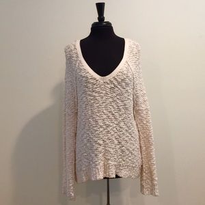 FREE PEOPLE Long Sleeve Nubby Sweater Size XS